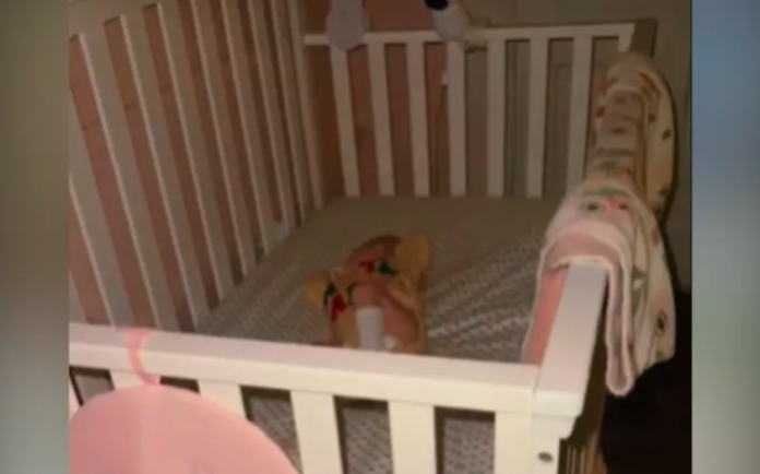 Surprise at 3 A.M. on Baby's Changing Table