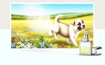Spray Away That Dog Smell – Gentle & Natural Pet Perfume puppy deodorant