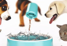 Anti-Splash Dog Water Bowl – 1L Spill-Proof Pet Waterer for Dogs & Cats
