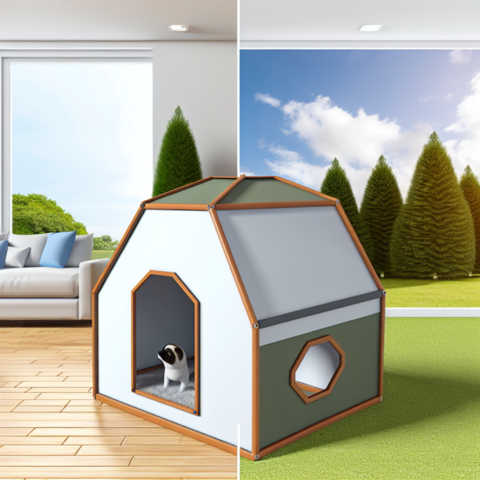 folding-pet-tent-kennel-octagonal-dog-cat-cage-for-indoor-outdoor-use pet house