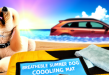 Breathable Summer Dog Cooling Mat – Washable, Non-Slip Soft Bed Pad dog accessory