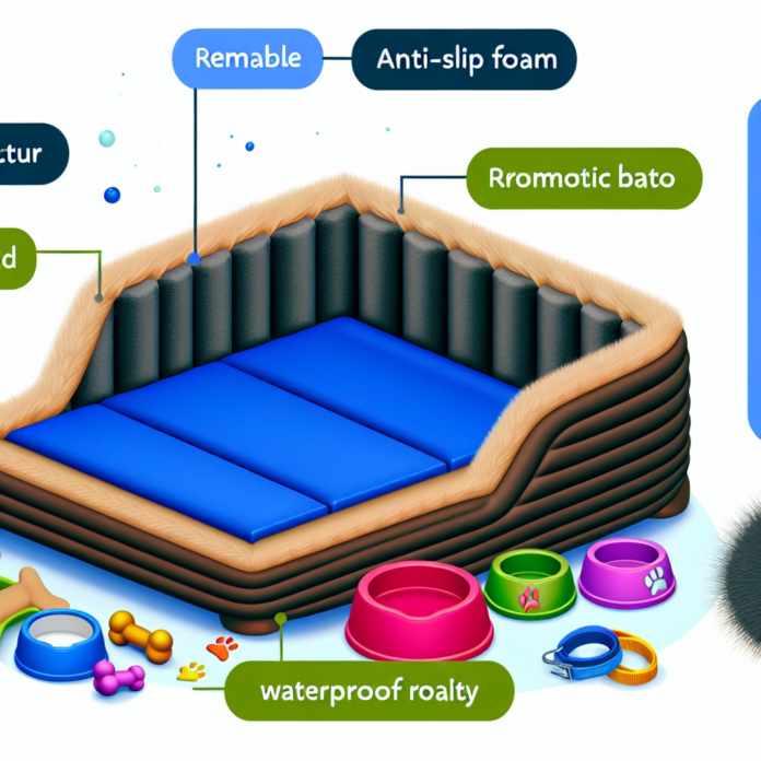 anti-slip-orthopedic-dog-bed-3d-foam-with-waterproof-removable-fur-cover pet supplies