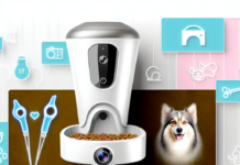 Smart Pet Feeder with Camera – 2-in-1 Automatic Dog & Cat Food Dispenser + Water Fountain pet grooming