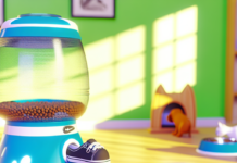 Shoe Design Pet Water Dispenser – With Matching Feeder & Bowls for Dogs & Cats pet feeding tools