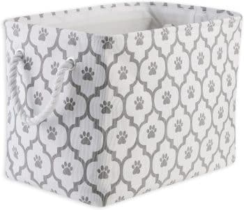 Bone Dry Pet Storage Collection Lattice Paw Print