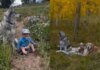 Golden Retriever’s Camping Adventure With Baby Includes Another Furry Playmate Golden Retriever’s Camping Adventure With Baby Includes Another Furry Playmate