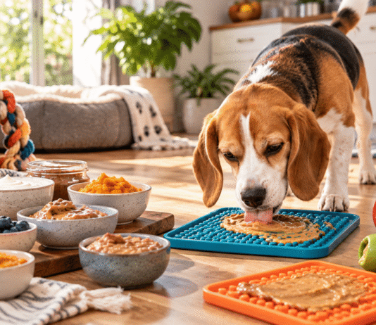 11 Best Spreadable Dog Treats for Lick Mats, KONGs & More 11 Best Spreadable Dog Treats for Lick Mats, KONGs & More
