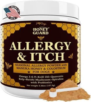 iHeartDogs Honey Guard Allergy & Itch Omega 3-6-9 Powder