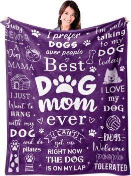 Mosslink Dog Mom Blanket 60