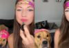 Dog Never Outgrows the Kiss He Learned to Give During Mom’s Lipstick Routine Dog Never Outgrows the Kiss He Learned to Give During Mom’s Lipstick Routine