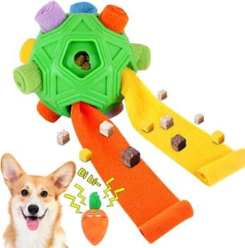  Dog Snuffle Ball-Interactive Puzzle Dog Toys